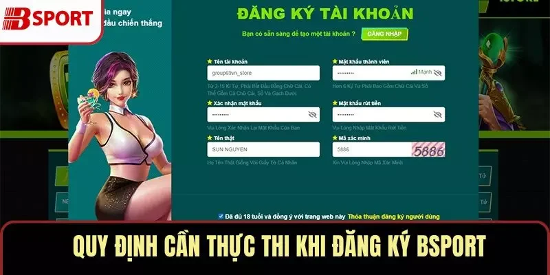 Đăng Ký BSPORT